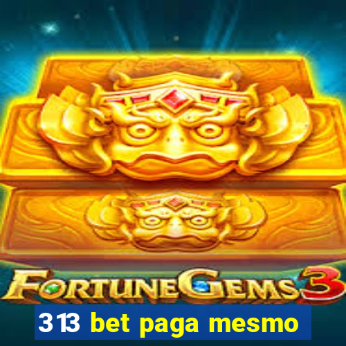 313 bet paga mesmo